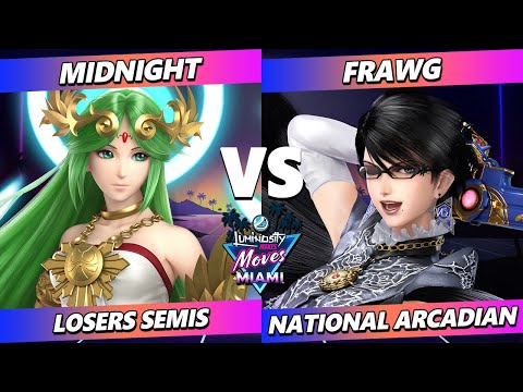 LMM Miami 2023 Losers Semis - Midnight (Palutena) Vs. frawg (Bayonetta) Smash Ultimate - SSBU