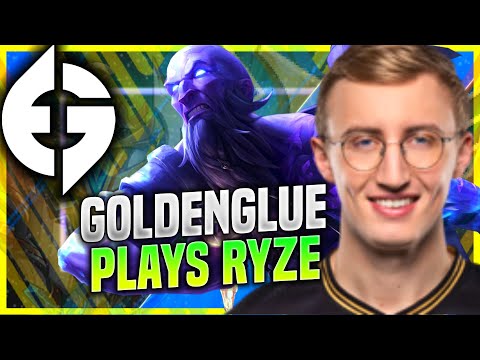 WHEN GOLDENGLUE PICKS RYZE! - EG Goldenglue Plays Ryze MID vs Rumble! | Challenger TV