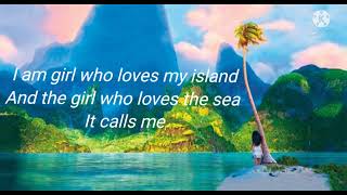 I Am Moana ( Song of the ancestors) by Auli&#39;i Cravalho and Rachel House ( Lyrics Video)