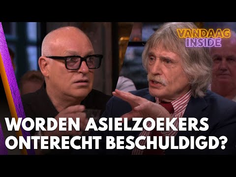 Discussie bij Vandaag Inside: 'Jij doet alsof asielzoekers onterecht beschuldigd worden'