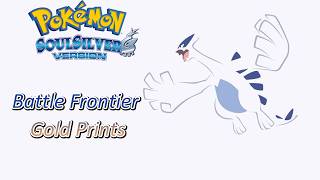 Pokemon HeartGold & SoulSilver Battle Frontier Gold Prints