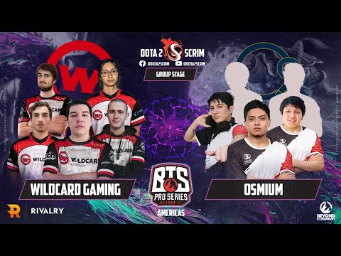 Wildcard Gaming vs Osmium - BTS Pro Series Season 11: Americas - Group Stage - B02