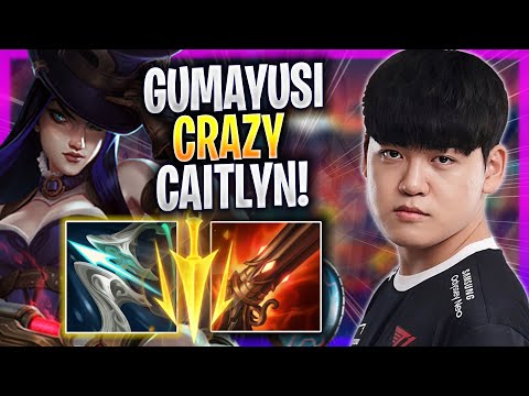 GUMAYUSI IS SO CRAZY WITH CAITLYN! - T1 Gumayusi Plays Caitlyn ADC vs Twitch! | Season 2023
