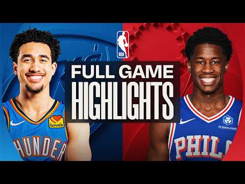 THUNDER at 76ERS | FULL GAME HIGHLIGHTS | March 23, 2026