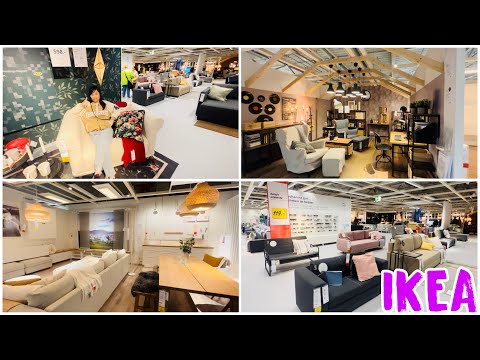 Cuộc sống Đức - tham quan siêu thị nội que IKEA khu vực nội que cho phòng khách.