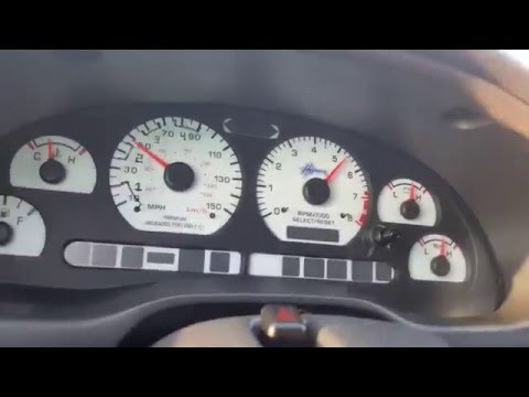 02 mustang GT Stage 1 XE262AH comp cams 1st to 2nd gear pull