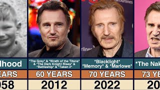 Liam Neeson Transformation From 0 to 73 Years Old