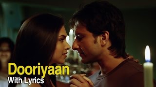 Dooriyan | Full Song With Lyrics | Love Aaj Kal - YouTube