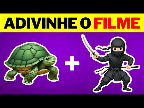 Adivinhe o Filme pelos Emojis 🎬🍿 50 Desafios de Filmes Incríveis | Quiz de Emojis | Quiz Espacial