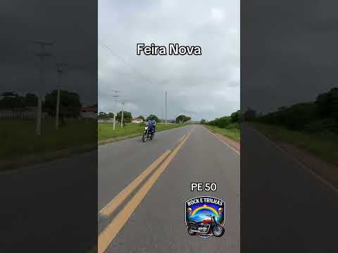 PE 50 Feira Nova.Estrada boa, precisa fazer apenas alguns reparos.#proletariusinfectus #viagemdemoto