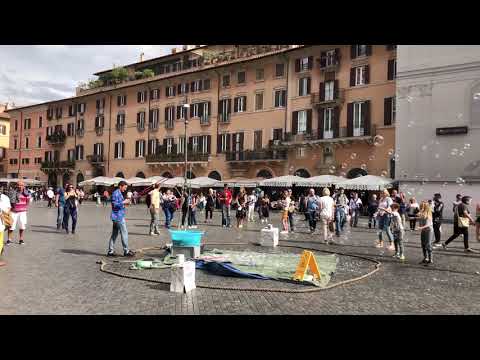 Rome, Italy:  Scene at Neptune Fountain | October 2018