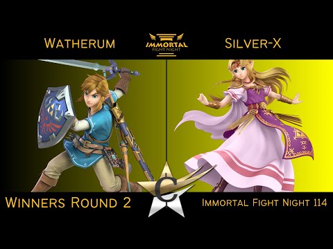 Immortal Fight Night 114 Winners Round 2 - Watherum (Link) vs Silver-X (Zelda) Smash Ultimate - SSBU