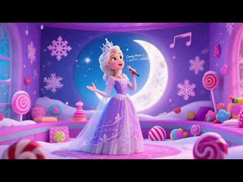 Elsa and the Candy Moon Lullaby 🌙🍬 | Sweet Dream Song for Kids 2