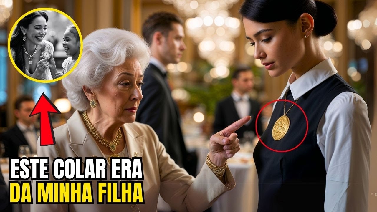 Billionaire Woman Discovers Her Lost Daughter Working As A Waitress Through A Necklace