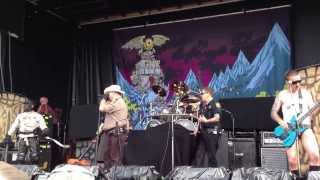 X cops live at the Gwar B Q 2013