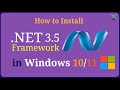 How to Install Microsoft .NET Framework 3.5 in Windows 11/10