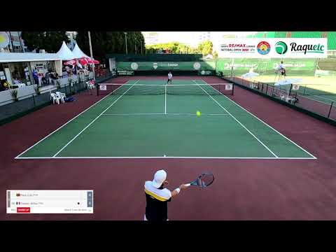 Luis Faria (POR) vs. Arthur Cazaux (FRA),1R QP Grupo RE/MAX Lounge Setubal Open