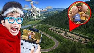 Download lagu DRONE BERHASIL MENANGKAP AYAH ASLI UPIN IPIN NYATA!!! DIA BUKAN MANUSIA... mp3