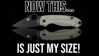 The PM2 was Great... This is Perfect!!! - Spyderco Knives Diamond Mesh Para 3 BladeHQ Exclusive
