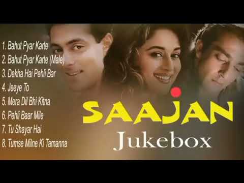 Saajan Movie All Songs || Madhuri D , Salman K & Sanjay D || Evergreen Hits Sons. #gohilchetu