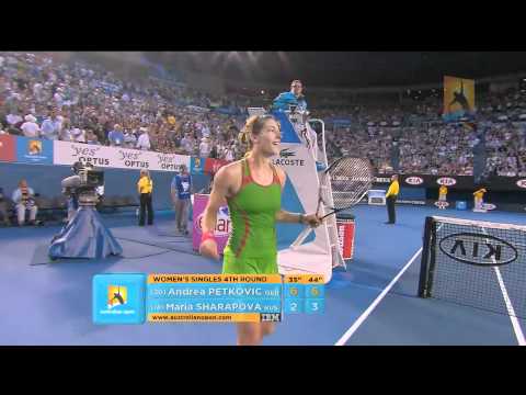 Match point: Petkovic v Sharapova | Australian Open 2011