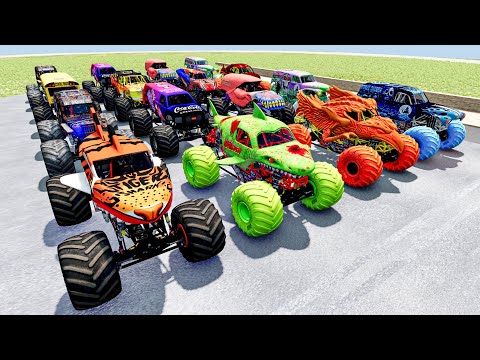 The Last Jump Championship - Giants in the Air! The Ultimate Monster Truck Ramp Challenge