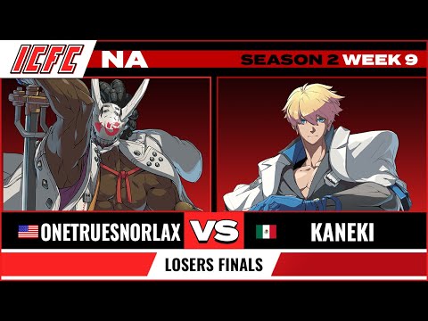 Kaneki (Ky) vs OneTrueSnorlax (Nagoriyuki) Losers Finals - ICFC GGST NA Season 2 Week 9