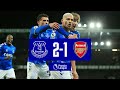 EVERTON 2-1 ARSENAL | DEMARAI GRAY'S STUNNING WINNER | PREMIER LEAGUE HIGHLIGHTS