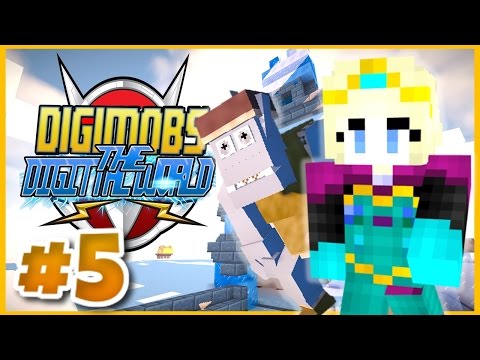 MINECRAFT DIGIMOBS ROLEPLAY ► THE DIGITAL WORLD Episode 5 ► FROST BANDITS! (Minecraft Digimon Mod)