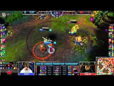 EG vs C9T   Match 2   NA Summer Promotion Qualifier   Evil Geniuses vs Cloud 9 Tempest VOD