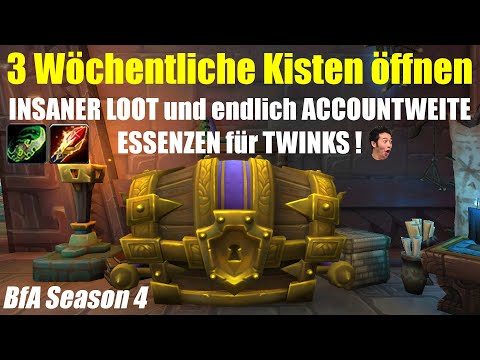 WoW 8.3 - Wöchentliche Belohnungen | ACCOUNTWEITE ESSENZEN erklärt & mehr