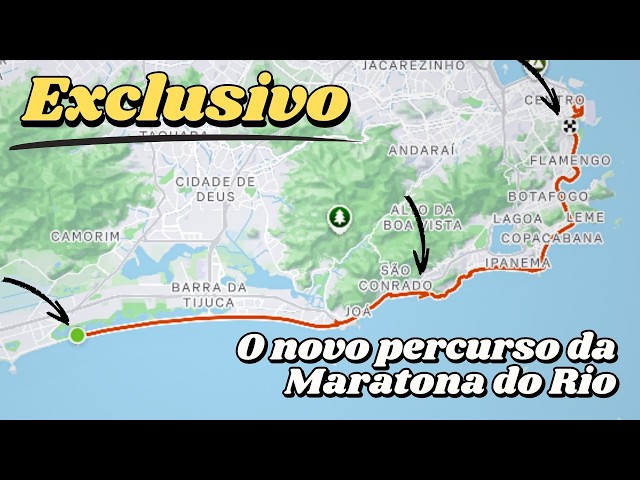 EXCLUSIVO: o NOVO PERCURSO da MARATONA do RIO (e outras info importantes)
