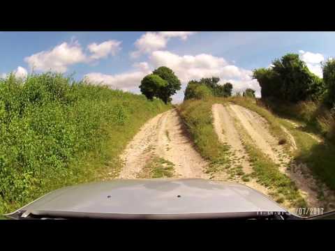 Green Lane Driving With Dacia Duster - Toyd Down, Hampshire.