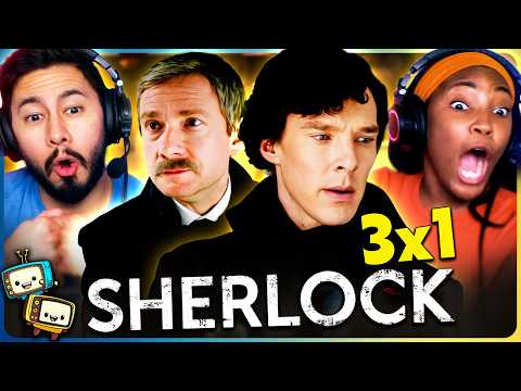 SHERLOCK 3x1 "The Empty Hearse" Reaction & Discussion! | Benedict Cumberbatch | Martin Freeman