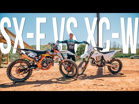 KTM 250SX-F VS 250XCW
