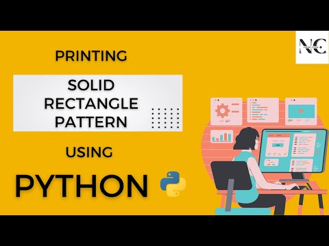 Write A Program To Print A Solid Rectangle Pattern In Python Visual studio code 