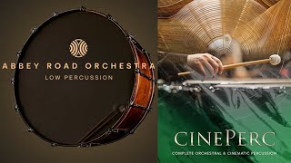 Video thumbnail for Abbey Road Orchestra Low Percussion vs. CinePerc by Cinematic Composing - Laurin Lenschow