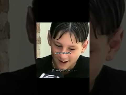Lionel Messi ADMITE imitar a MARADONA desde que era un NIÑO | DOCUMENTAL #shorts #futbol
