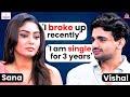 Sana Makbul Confirms BREAK UP With BF Srikanth Bureddy Vishal Pandey On Heartbreak Bollywood Quiz