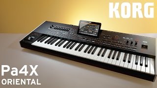 Korg Pa4X 61 Oriental - Video