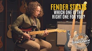 Video thumbnail for Comparing Fender Stratocasters Made in Japan, Mexico & USA - Which one would you buy? by Walt Grace Vintage