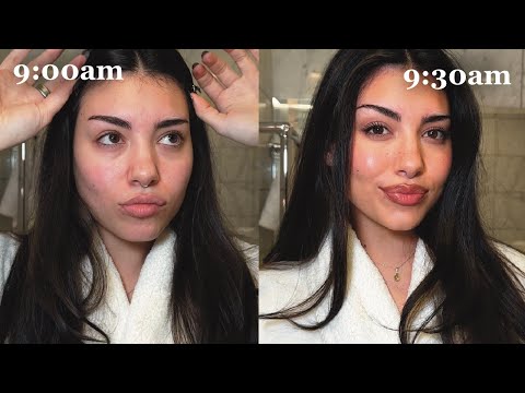 quick and easy 30 min makeup – grwm while we chat…