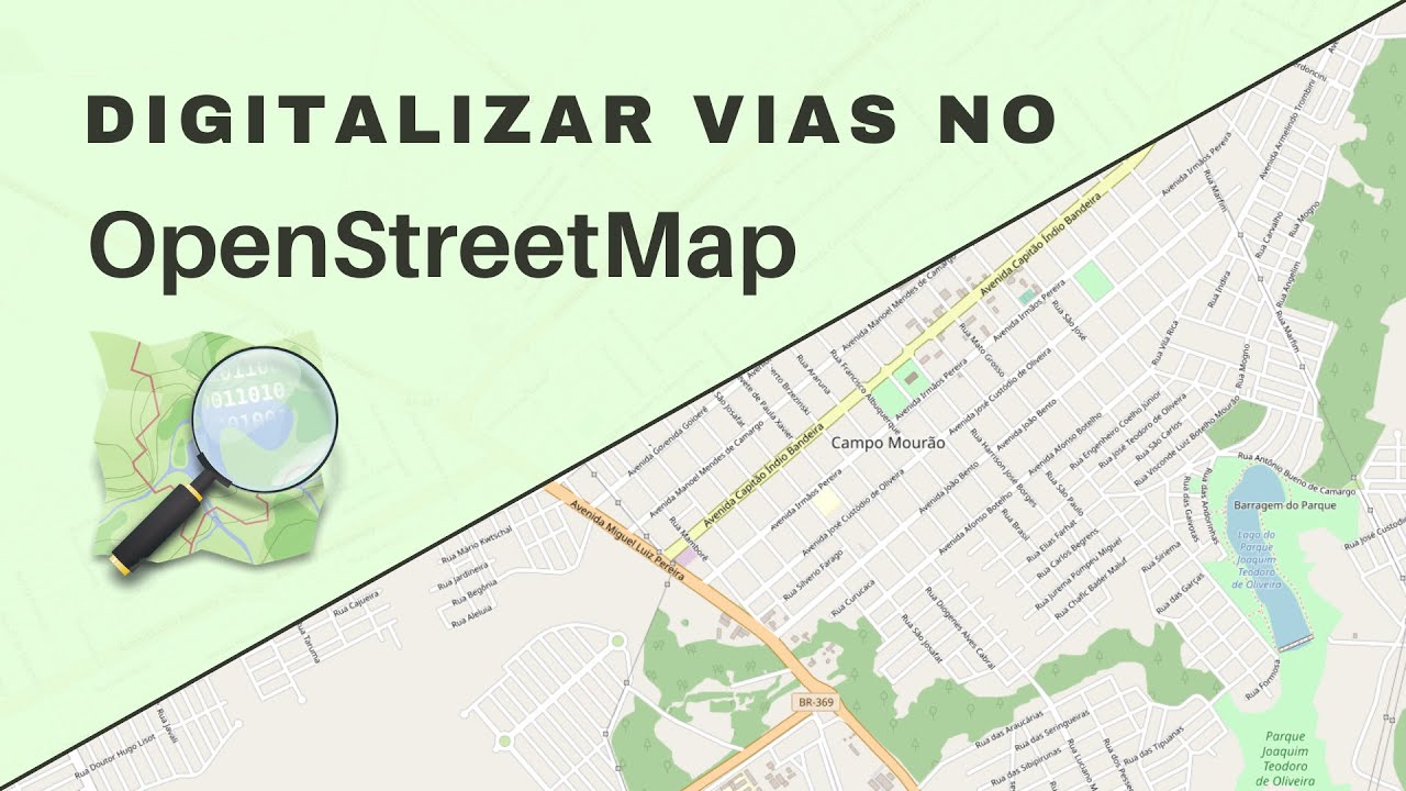 Editar vias no Open Street Map - OSM