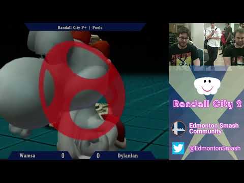 Randall City 2 - Dylanlan (ROB) vs Wamsa (Yoshi) - Pools
