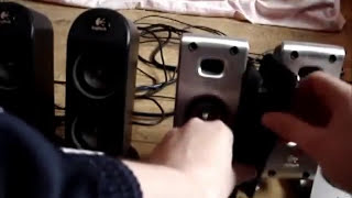 Video thumbnail for Logitech X-230 vs Logitech Z3e side by side 2.1 active PC stereo system by Techscrew