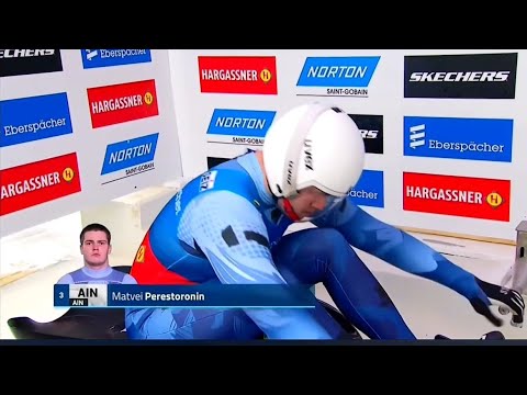 🛑LUGE. MEN SINGLES - 1 Run. Event # 3. World Cup. Lake  Placid. N. Y. USA. 20. 12. 2025.🛑