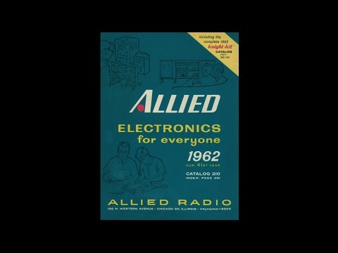 1962 Allied Radio - Electronics for Everyone Catalog #210