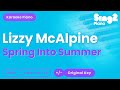 Lizzy McAlpine Spring Into Summer Piano Karaoke