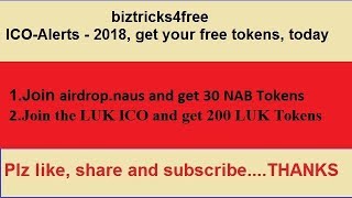 ICO-Alert-2018: Join the latest ICO and get 30 NAB/200 LUK coins for free-In Hindi