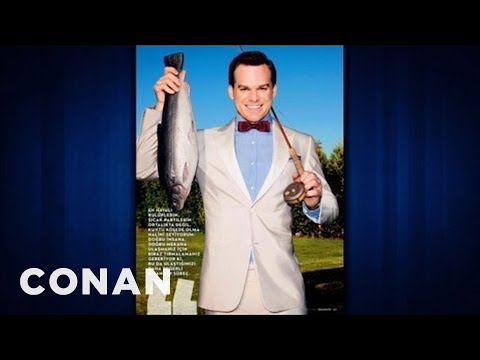 Michael C. Hall's Super-Weird GQ Photoshoot | CONAN on TBS